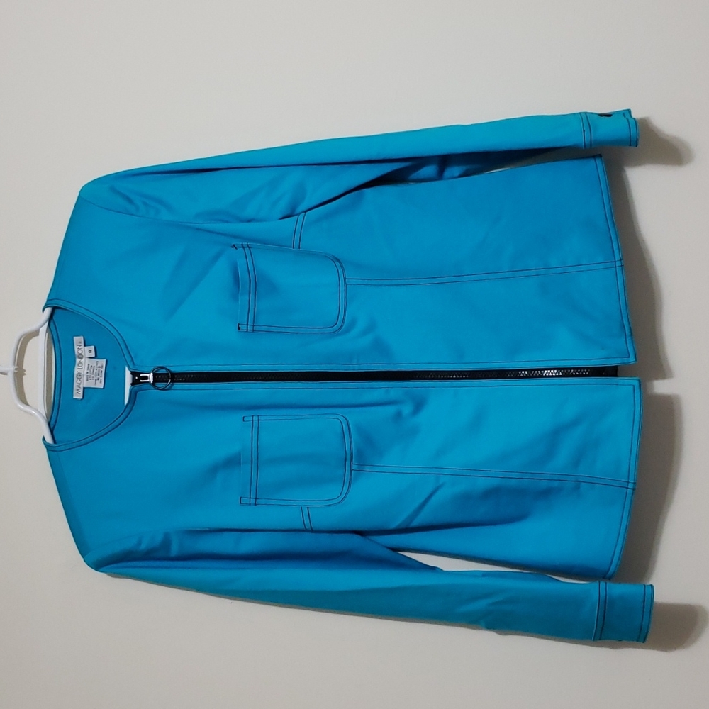 Maggy London Blazer Zipper Lightweight Jacket